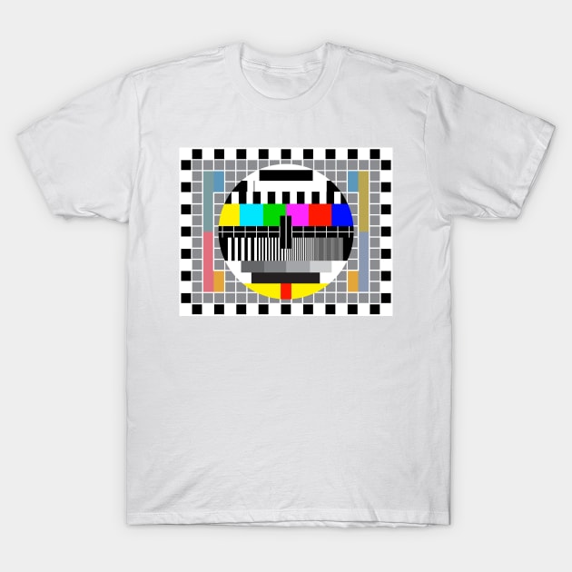 PAL test card T-Shirt by rheyes